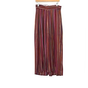 Khalifa Striped Wide-Leg Palazo pants size Large
